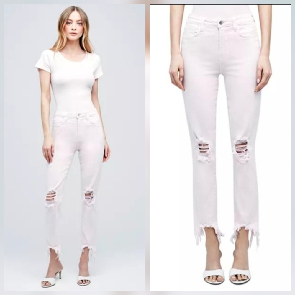 ❤️ L'AGENCE HIGH LINE SKINNY JEANS IN BLOSSOM, 0 (25)